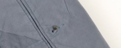 Marks & Spencer Blue Skinny Fit Chino Trousers - 40