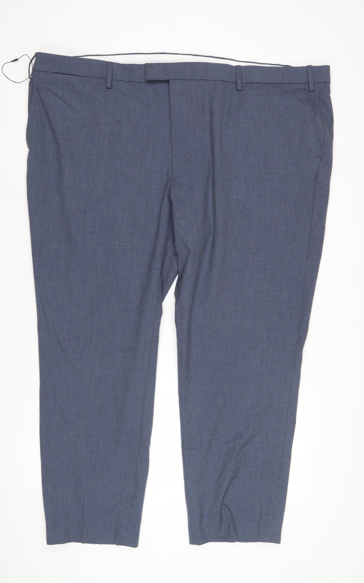 Marks and Spencer Mens Blue Trousers 50" Short