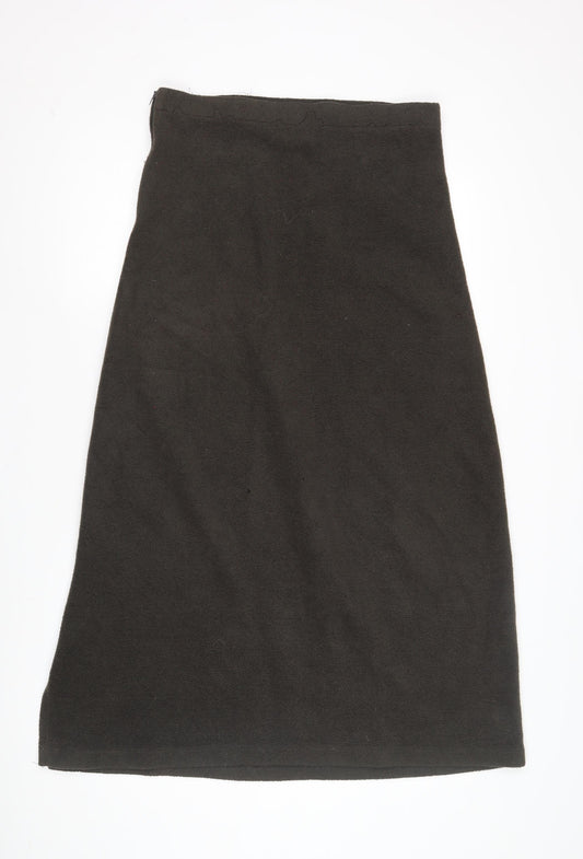 Hooch Women's Black Knee-Length Pencil Skirt Size 12