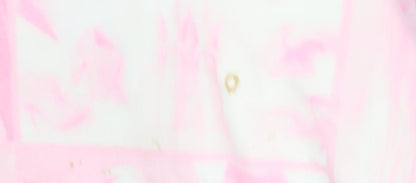 Barbie Girls Pink Graphic T-Shirt in M with Logo Accents