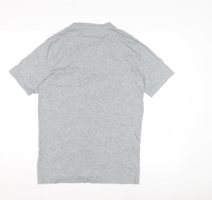 Penguin Men's Grey Short Sleeve T-Shirt Small