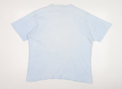 Jack Wolfskin Men's Blue 2XL Crew Neck T-Shirt