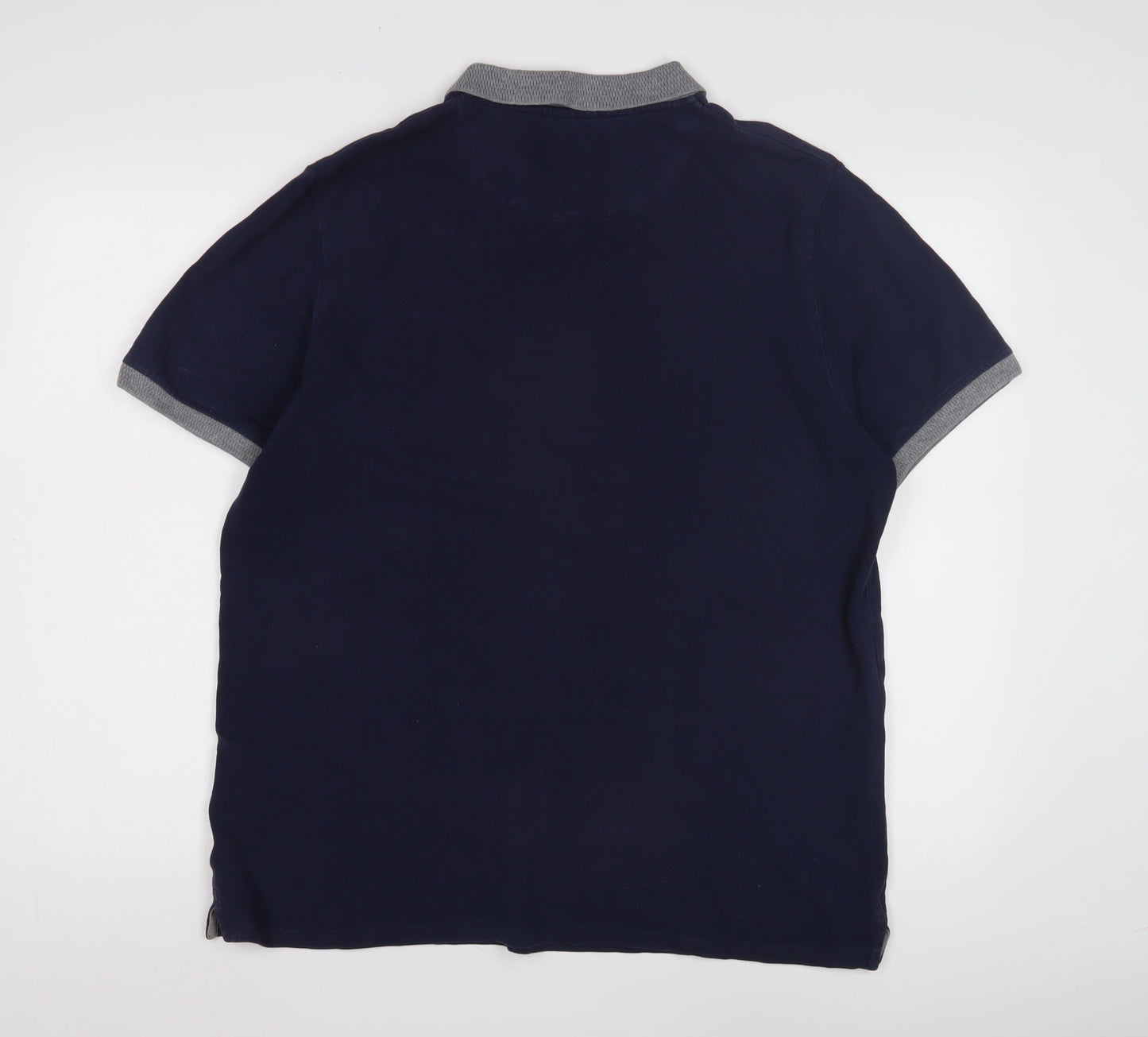 Lyle & Scott Men's Blue Polo Shirt L