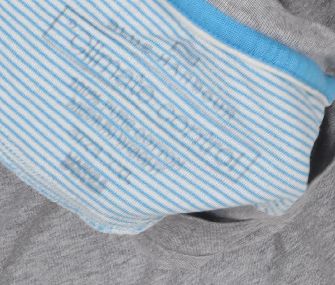 Unisex Adults UK Size 3XL Blue Harbour Grey Basic T-Shirt