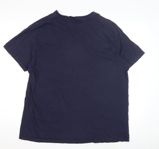 George Men's XXL Blue Star Wars Graphic T-Shirt