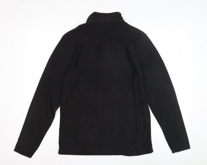 Mens UK Size S Roly Black Henley Sweatshirt