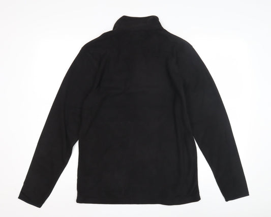 Mens UK Size S Roly Black Henley Sweatshirt