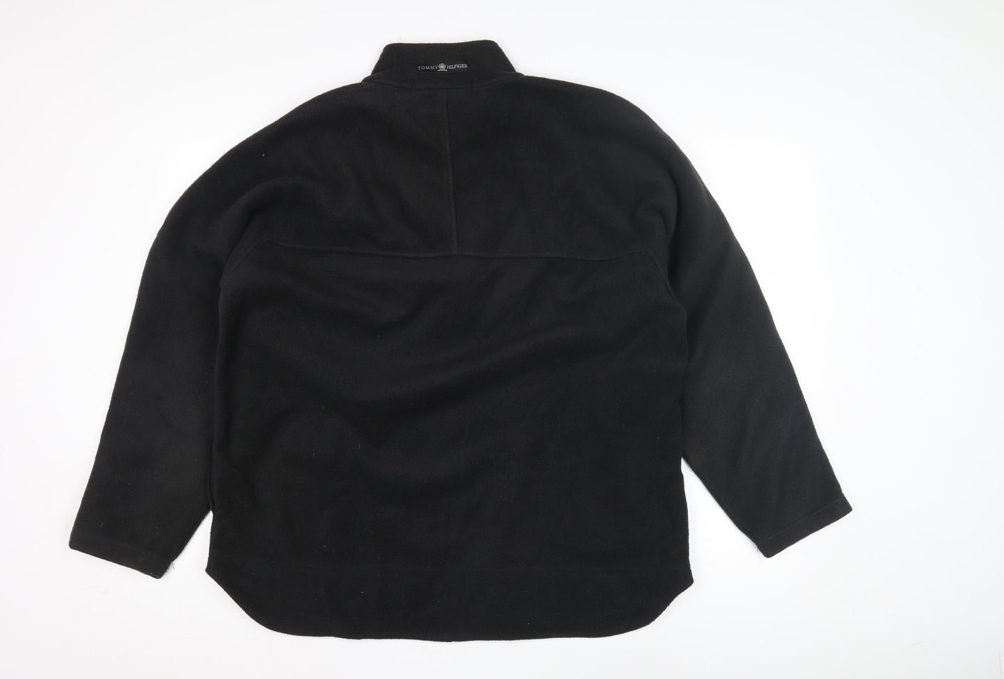 Tommy Hilfiger Men’s Black Pullover Sweatshirt M Fleece