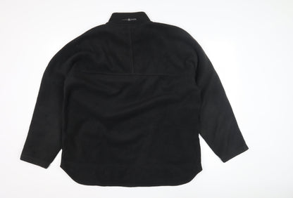 Tommy Hilfiger Men’s Black Pullover Sweatshirt M Fleece