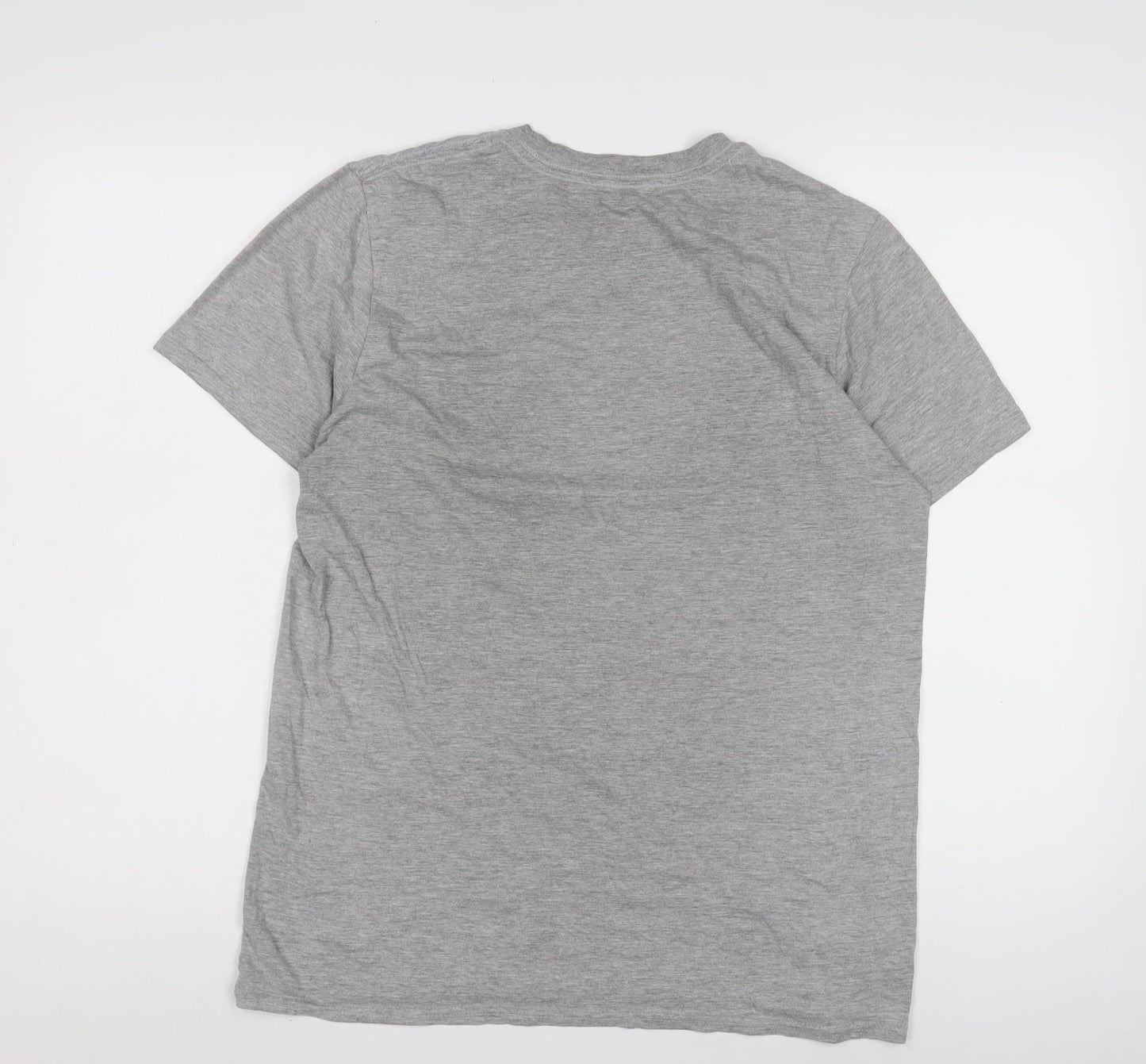 Marvel Men’s Grey Comic Print T-Shirt Medium