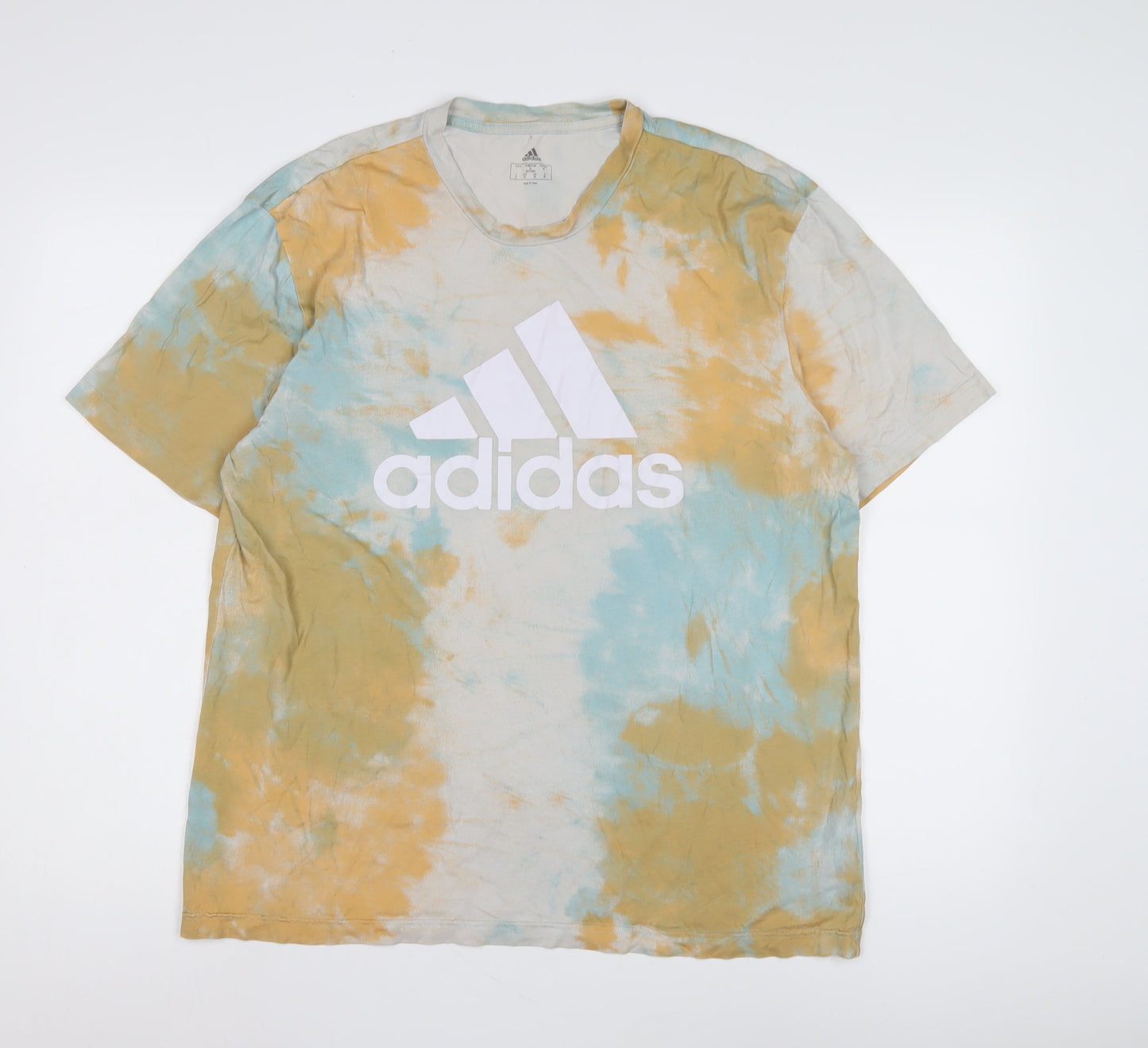 Adidas Men's Multicoloured Graphic T-Shirt L