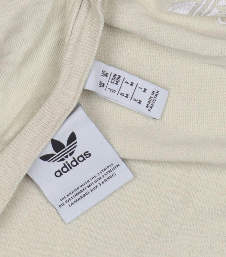 Mens UK Size M adidas Beige  T-Shirt