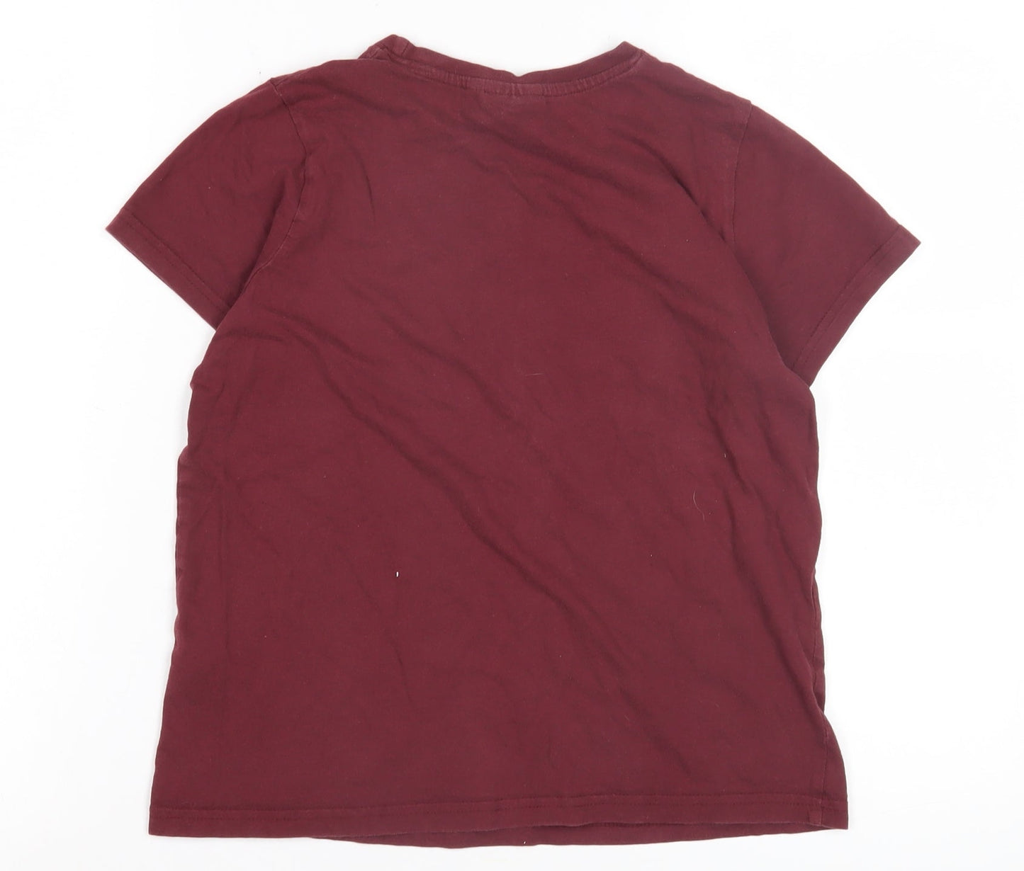 Girls Harry Potter Red Graphic T-Shirt Short Sleeve