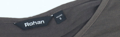 Womens UK Size S Rohan Brown  T-Shirt