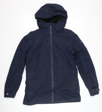 Womens UK Size 12 Regatta Blue Parka Coat