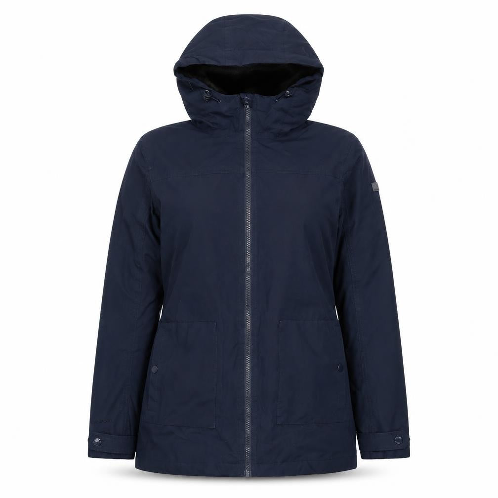 Womens UK Size 12 Regatta Blue Parka Coat