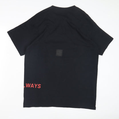 Benaiah Men's Black XL Cotton Logo T-Shirt