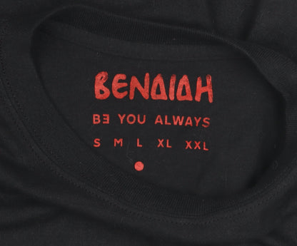 Benaiah Men's Black XL Cotton Logo T-Shirt