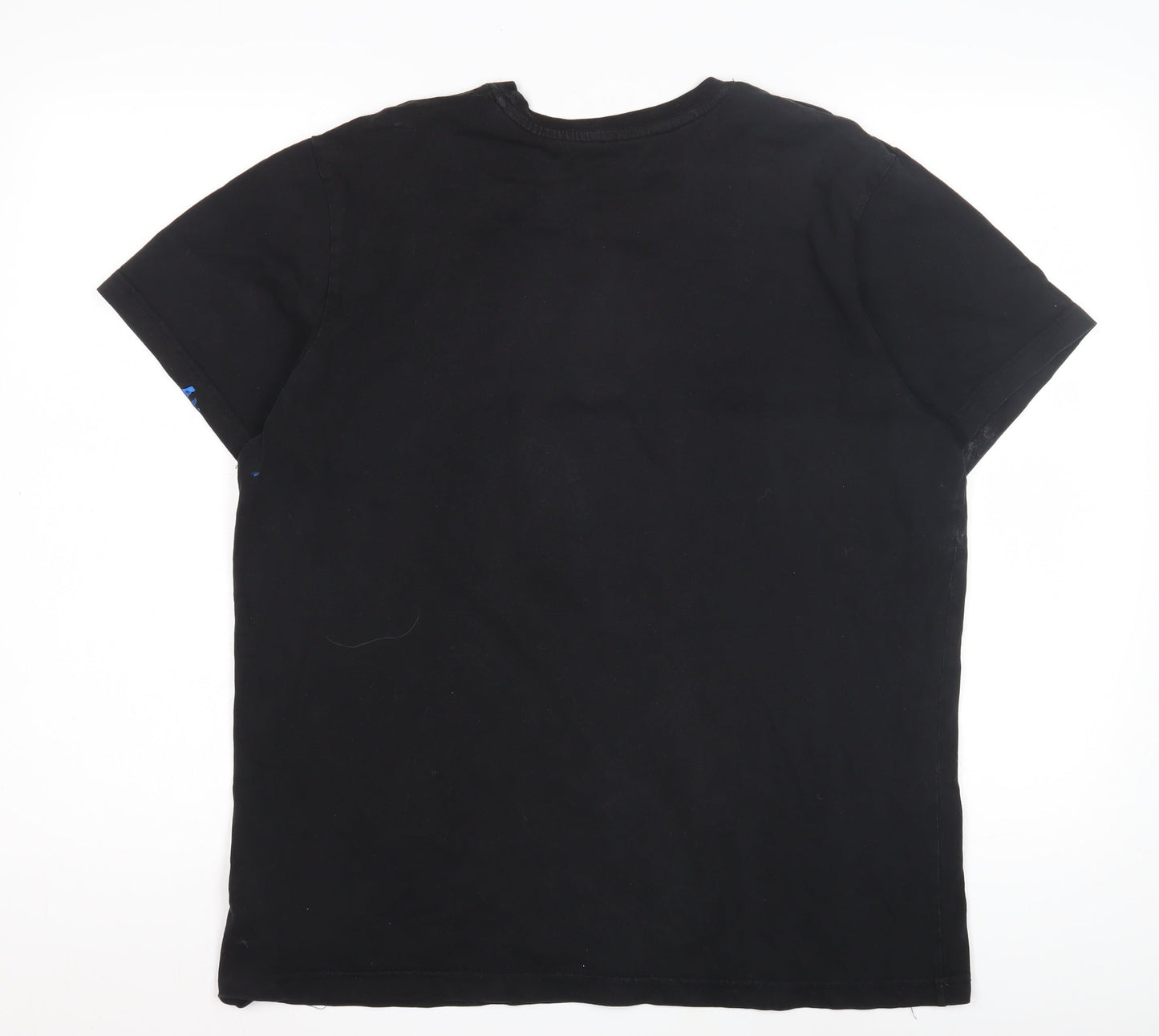 Mens UK Size L JACK & JONES Black  T-Shirt