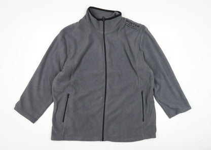 Mens UK Size L atlasformen Grey Basic Jacket