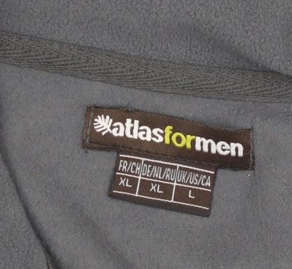 Mens UK Size L atlasformen Grey Basic Jacket