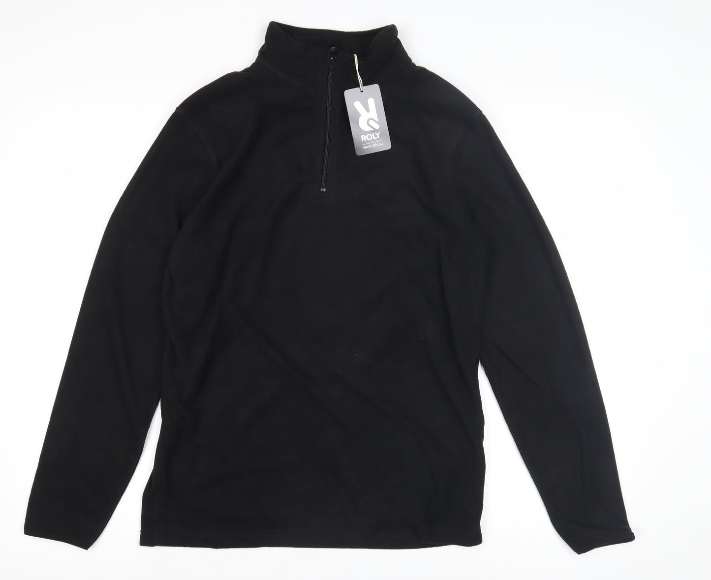 Mens UK Size S Roly Black Pullover Sweatshirt