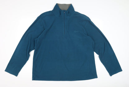 Mens UK Size 2XL Hi Gear Blue Full Zip