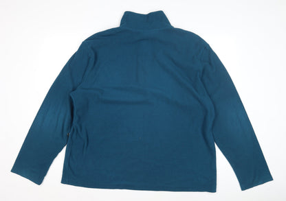Mens UK Size 2XL Hi Gear Blue Full Zip