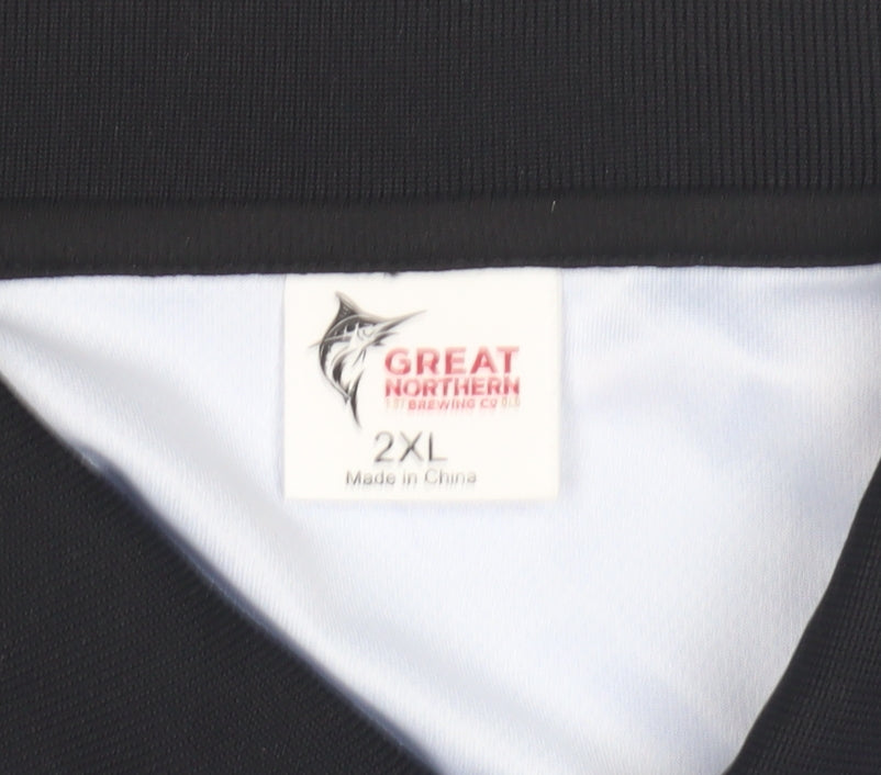 Great Northern Mens Multicoloured 2XL Polo Shirt