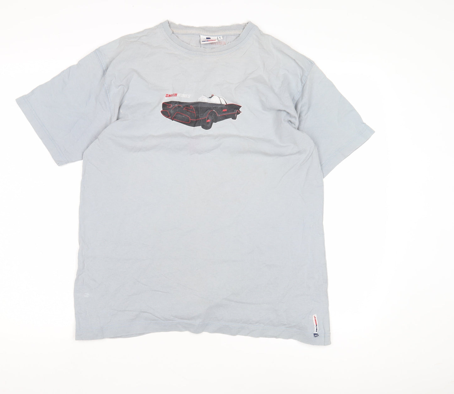 Smith & Jones Men's Blue T-Shirt Large Short Sleeve