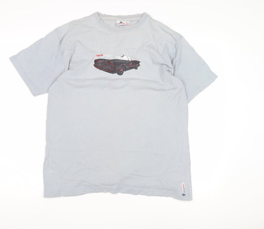 Smith & Jones Men's Blue T-Shirt Large Short Sleeve