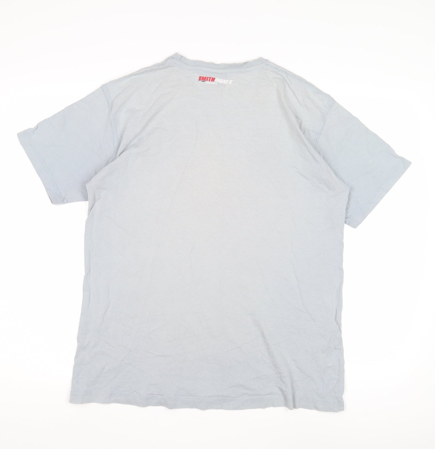 Smith & Jones Men's Blue T-Shirt Large Short Sleeve