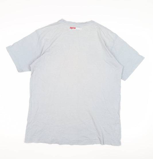 Smith & Jones Men's Blue T-Shirt Large Short Sleeve