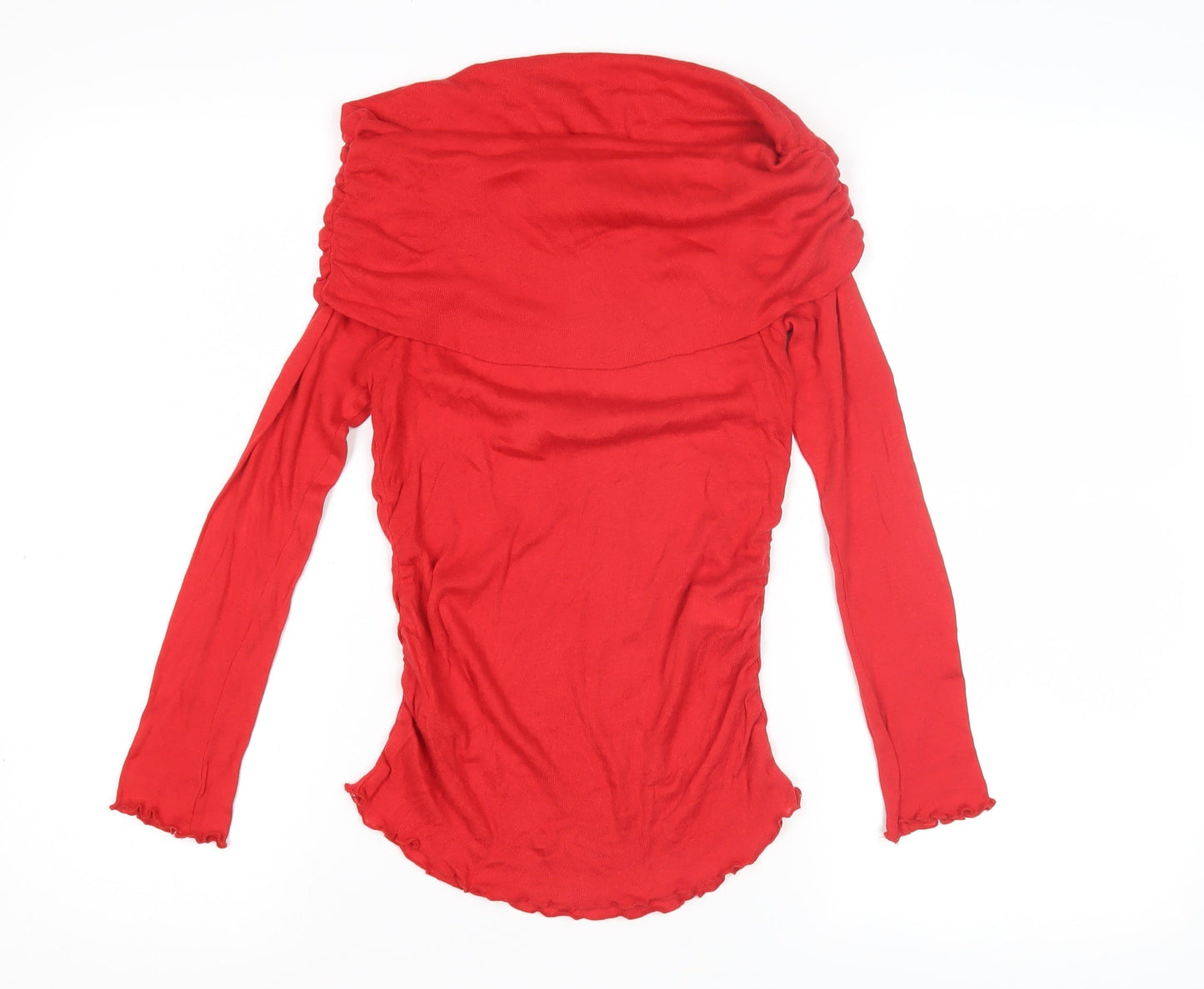 Womens UK Size M H&M Red  Blouse