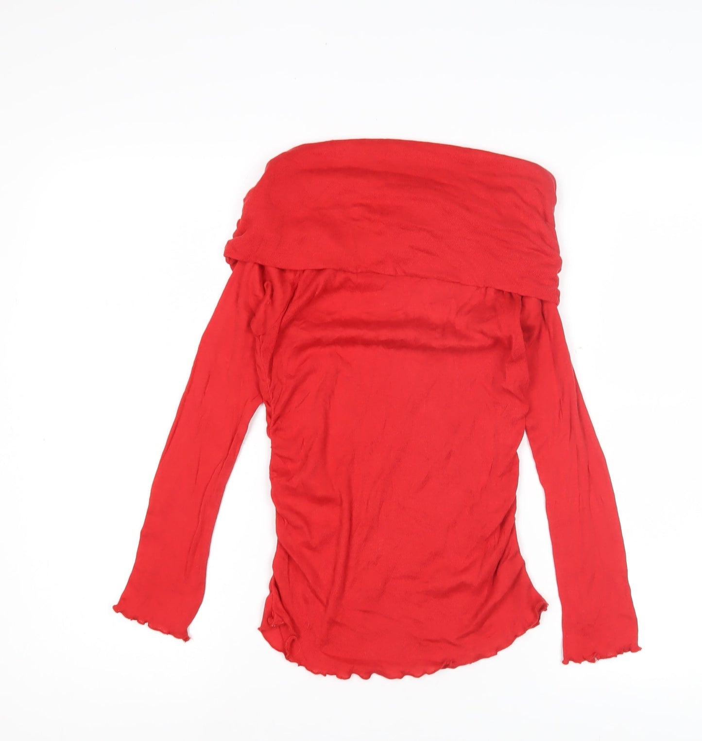 Womens UK Size M H&M Red  Blouse