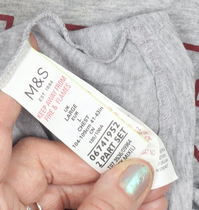 Marks and Spencer Star Wars Grey T-Shirt L Men's