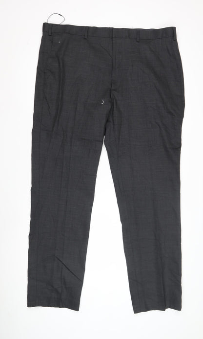 Marks and Spencer Men's Grey Dress Pants, 42