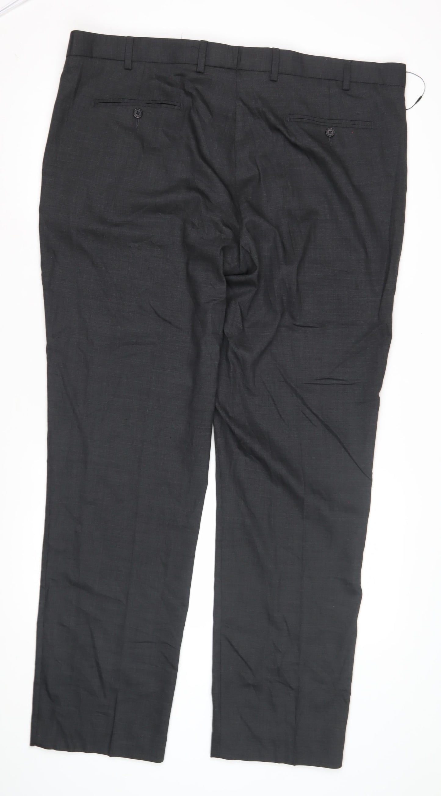 Marks and Spencer Men's Grey Dress Pants, 42