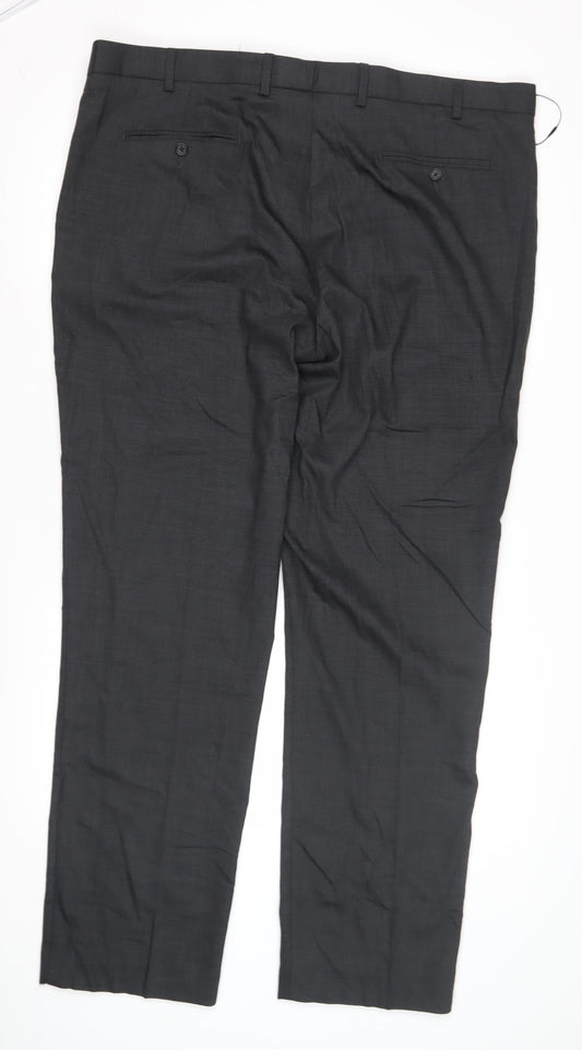 Marks and Spencer Men's Grey Dress Pants, 42