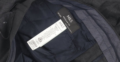 Marks and Spencer Men's Grey Dress Pants, 42