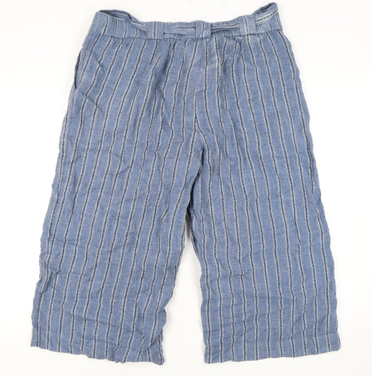 Womens UK Size 20 Marks and Spencer  Casual Blue Trousers