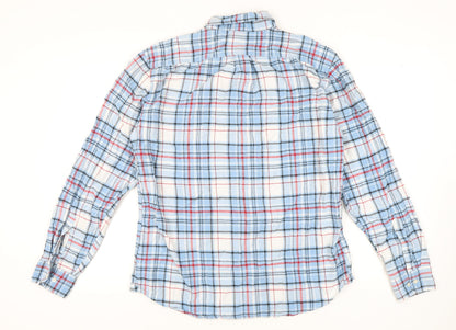 Gap Men's Multicoloured XL Slim Fit Plaid Shirt