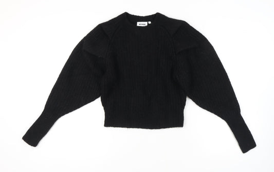 Womens UK Size XS Weekday Black Pullover Jumper
