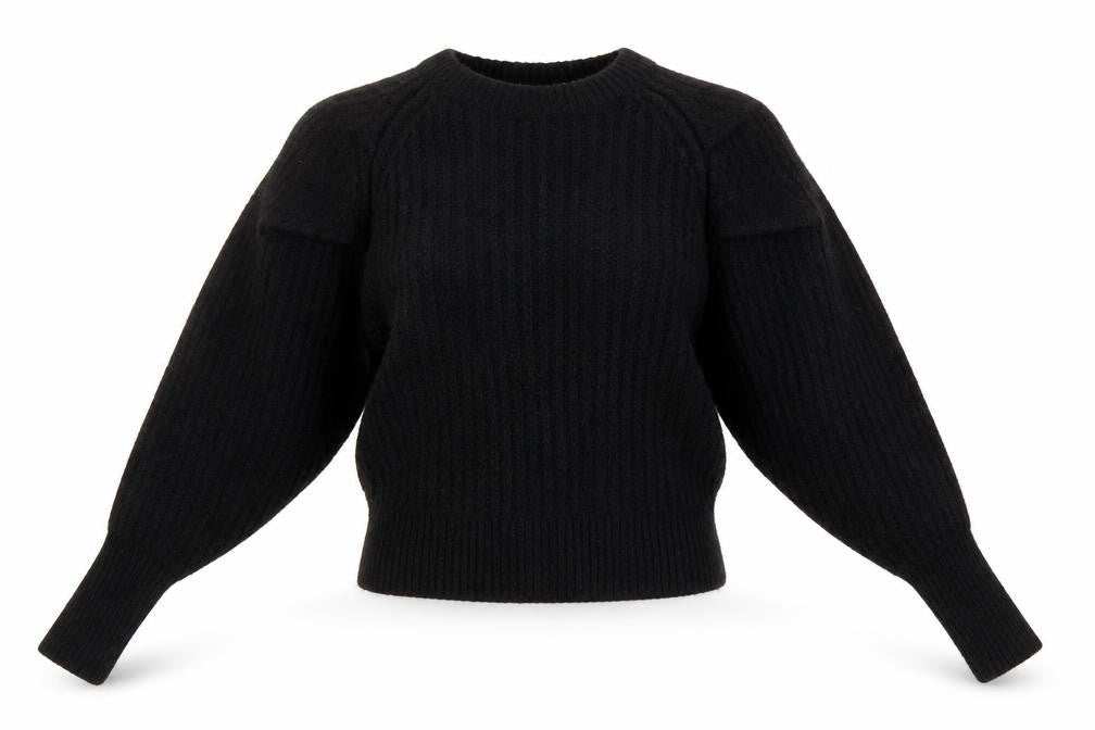 Womens UK Size XS Weekday Black Pullover Jumper