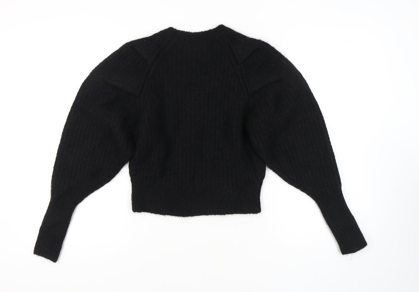 Womens UK Size XS Weekday Black Pullover Jumper