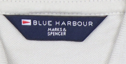 Marks & Spencer Beige Men’s Polo S Short Sleeve