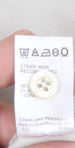 Marks & Spencer Beige Men’s Polo S Short Sleeve