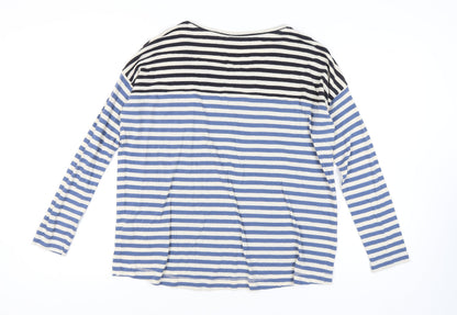 Next Womens Multicoloured Striped T-Shirt Size 16