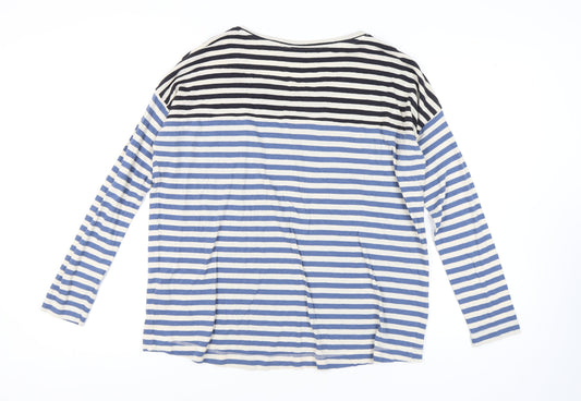 Next Womens Multicoloured Striped T-Shirt Size 16
