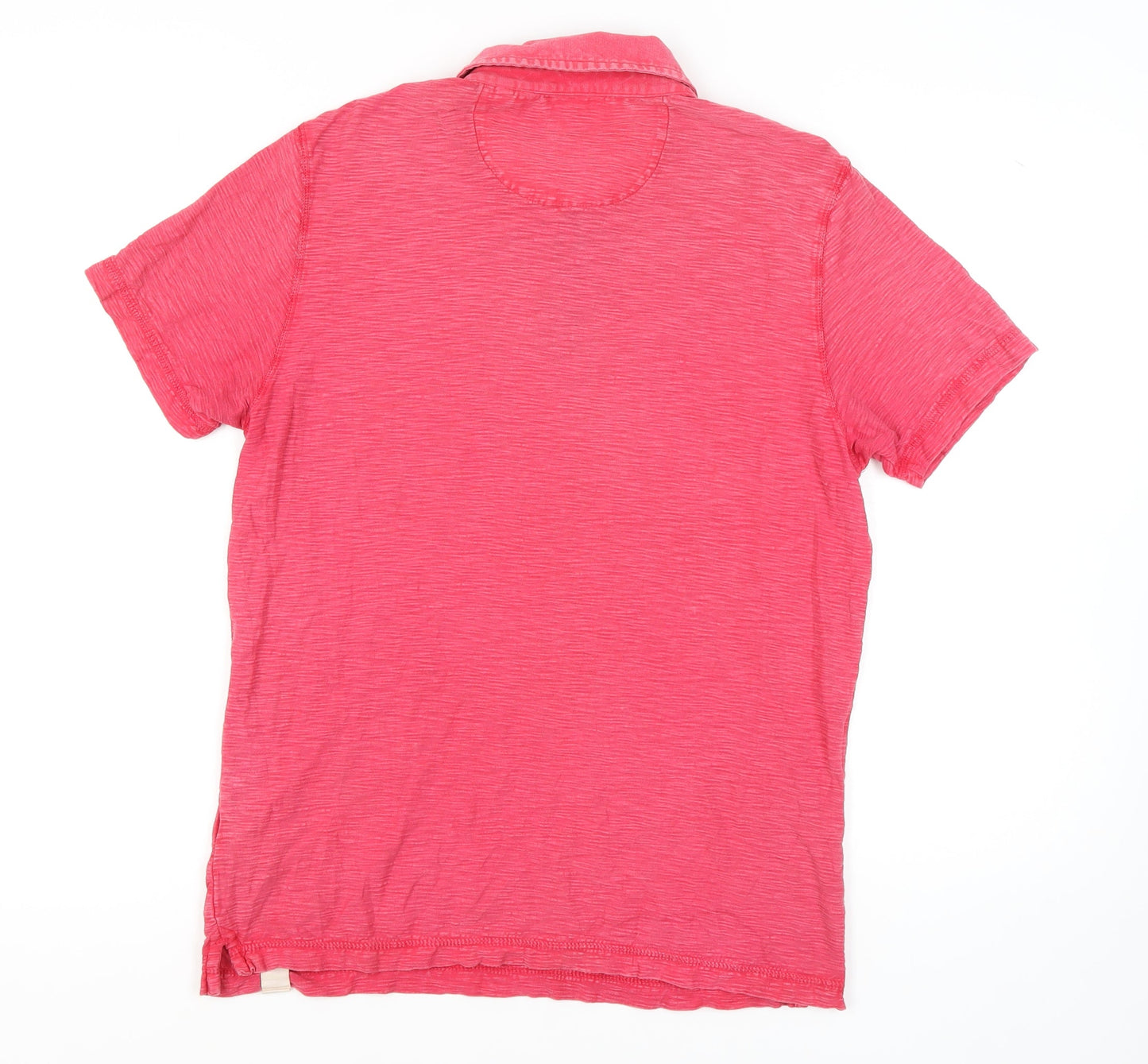 Mantaray Men's Red Medium Polo Shirt, Short Sleeve, Casual